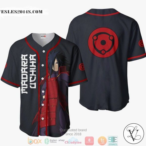 Madara Uchiha Naruto Baseball Jersey Shirt