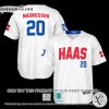 Magnussen Haas 20 Baseball Jersey