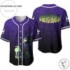 Maleficent All Over Print Baseball Jersey – Ombre Purple Black