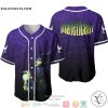 Maleficent Ombre Purple Black Baseball Jersey