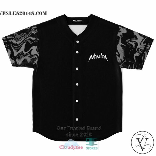 Marauda black Baseball Jersey