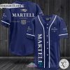 Martell blue Baseball Jersey