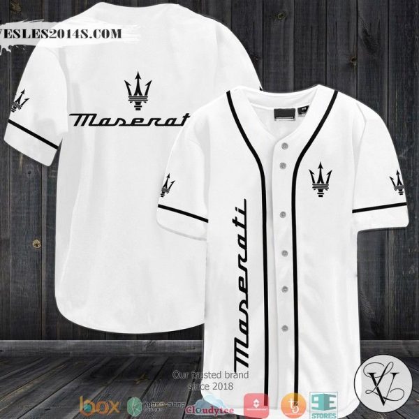 Maserati Jersey Baseball Shirt