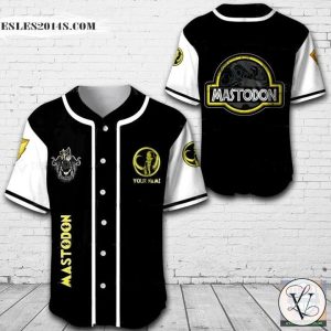 Mastodon Mighty Morphin Power Rangers Baseball Jersey Shirt