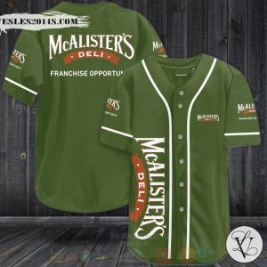 McAlister’s Deli Baseball Jersey Shirt