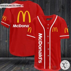McDonald’s Baseball Jersey Shirt