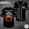 Megadeth Rock Band Baseball Jersey Shirt
