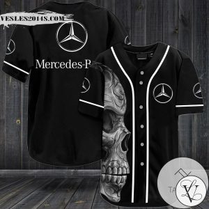 Mercedes Benz Logo Baseball Jersey Shirt