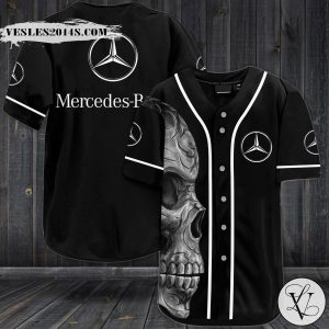 Mercedes-Benz Skull Baseball Jersey