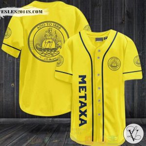 Metaxa Ano 1888 Baseball Jersey Shirt