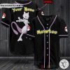 Mewtwo Pokemon Custom Name Baseball Jersey Shirt