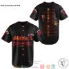 Miami Heat Players name Black Baseball Jersey