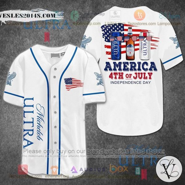 Michelob ULTRA America 4th of July Baseball Jersey