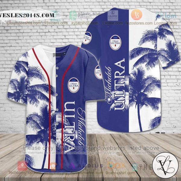Michelob ULTRA Palm Tree Baseball Jersey