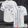 Michelob ULTRA White Baseball Jersey