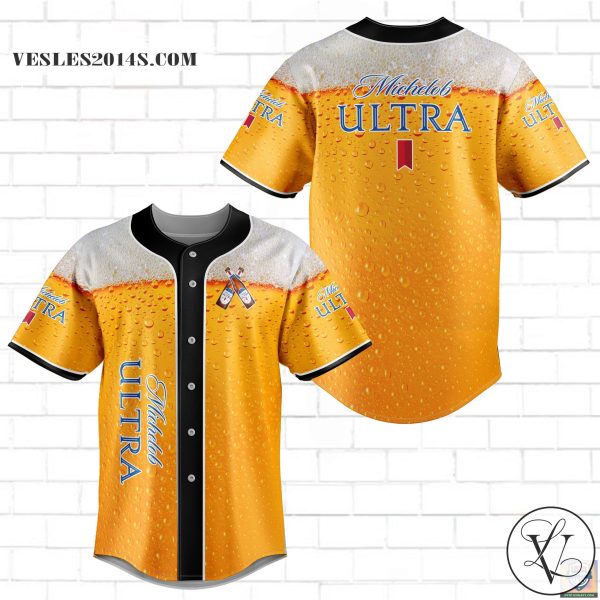 Michelob Ultra Baseball Jersey Shirt 2022
