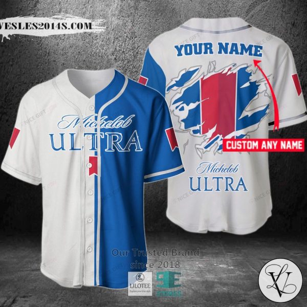 Michelob Ultra Your Name Baseball Jersey