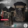 Michelob Ultra Your Name Hunting Baseball Jersey