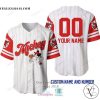 Mickey Mouse Personalized Play Baseball Jersey Shirt