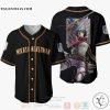 Mikasa Ackerman Attack On Titan Anime Baseball Jersey