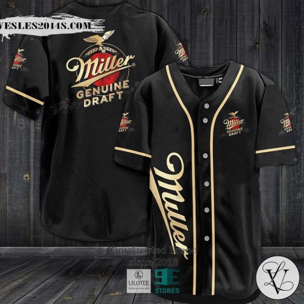 Miller Genuine Draft Baseball Jersey