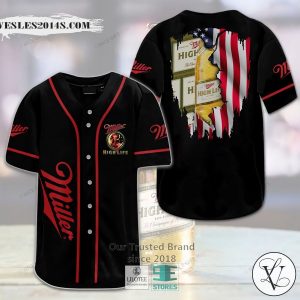 Miller High Life Baseball Jersey EW7