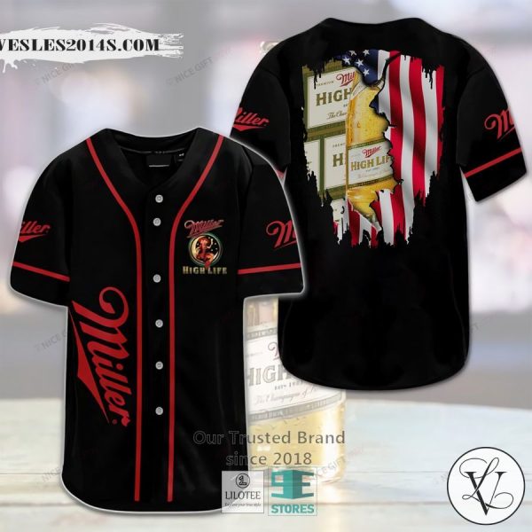 Miller High Life Baseball Jersey EW7