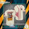 Miller Highlife Jason Voorhees Freddy Krueger Drinking Buddies Baseball Jersey