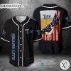 Miller Lite Beer United States Flag Baseball Jersey