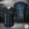 Miller Lite United States Flag black blue Baseball Jersey