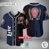 Miller Lite Your Name Baseball Jersey