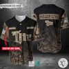 Miller Lite Your Name Hunting Baseball Jersey