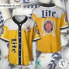 Miller Lite beer Baseball Jersey