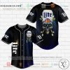Miller Lite skull head Baseball Jersey