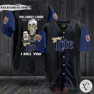 Miller Tile You Laugh I Laugh You Cry I Cry Baseball Jersey Shirt