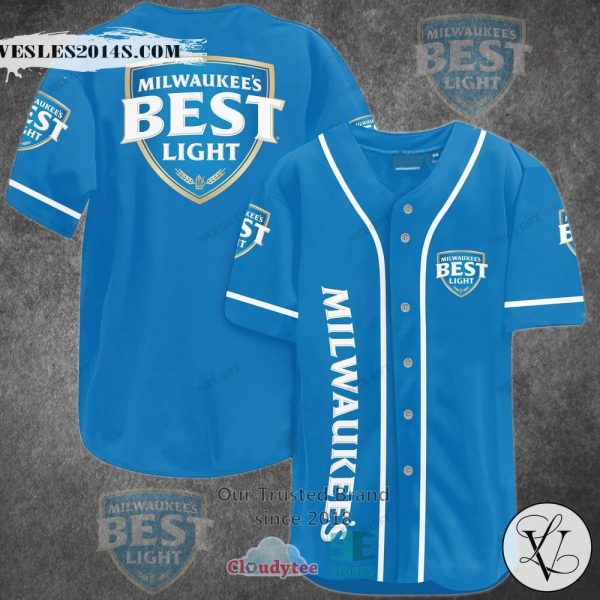 Milwaukee S Best Ice Baseball Jersey Shirt