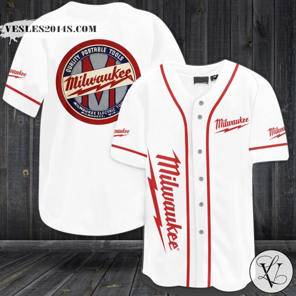 Milwaukee Tools Baseball Jersey