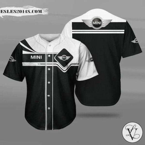 Mini Cooper 3d Baseball Jersey