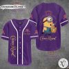 Minions And Crown Royal Baseball Jersey Shirt