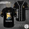 Minions And Guinness Beer Baseball Jersey Shirt