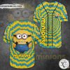 Minions Bob Tie Dye Baseball Jersey Shirt