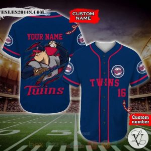 Minnesota Twins MLB Personalized Baseball Jersey