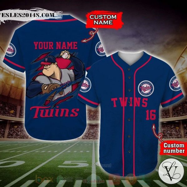 Minnesota Twins MLB Personalized Baseball Jersey