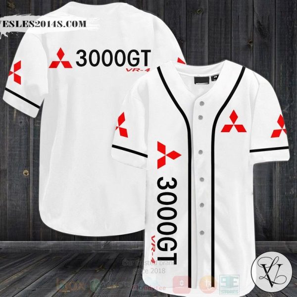 Mitsubishi 3000GT VR-4 Baseball Jersey Shirt