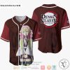 Mitsuri Kanroji Demon Slayer Red Baseball Jersey Shirt