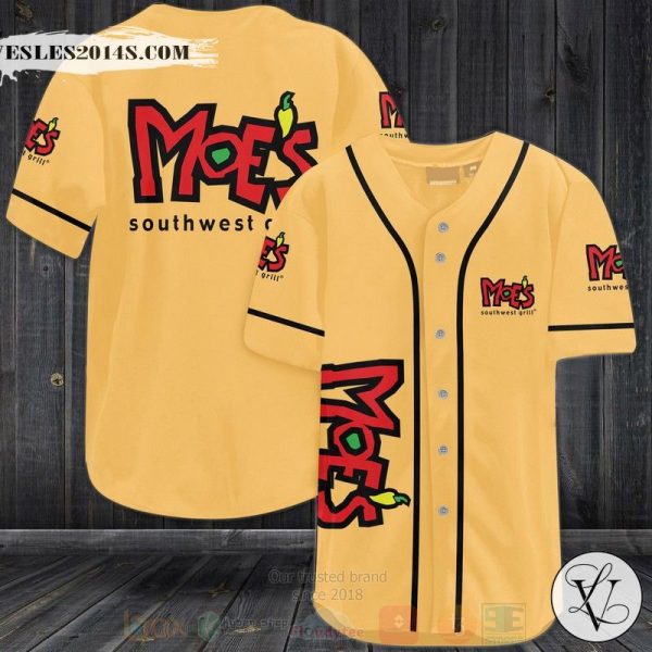 Moe’s Southwest Grill Baseball Jersey Shirt