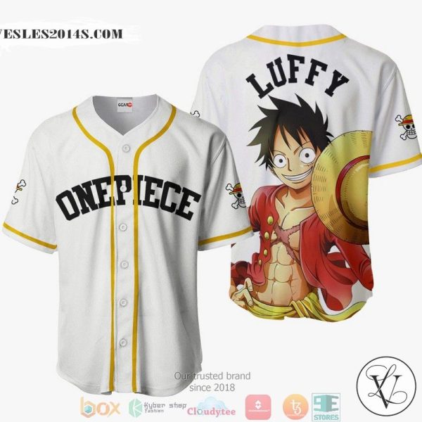 Monkey D Luffy One Piece Baseball Jersey