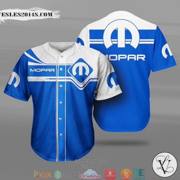 Mopar Car Motor Baseball Jersey