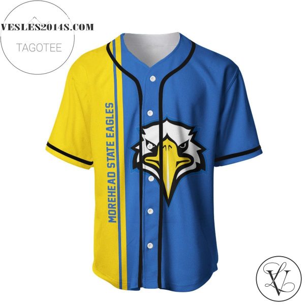Morehead State Eagles Baseball Jersey Half Style – NCAA