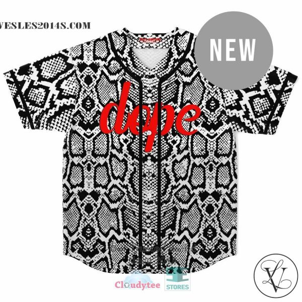 Most Dope Baseball Jersey